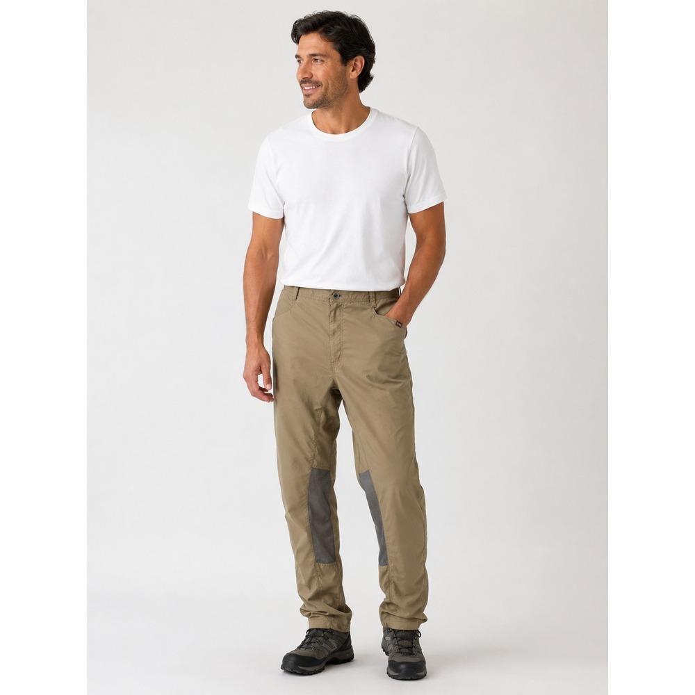 ExOfficio Insect Shield Hiking Pants Mens 44 Brown Repellent‎ Gorpcore Outdoor